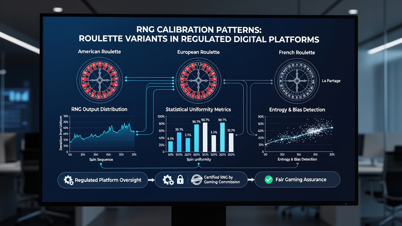Vergelijking van RNG-patronen tussen Europese en Amerikaanse roulette op digitale platforms