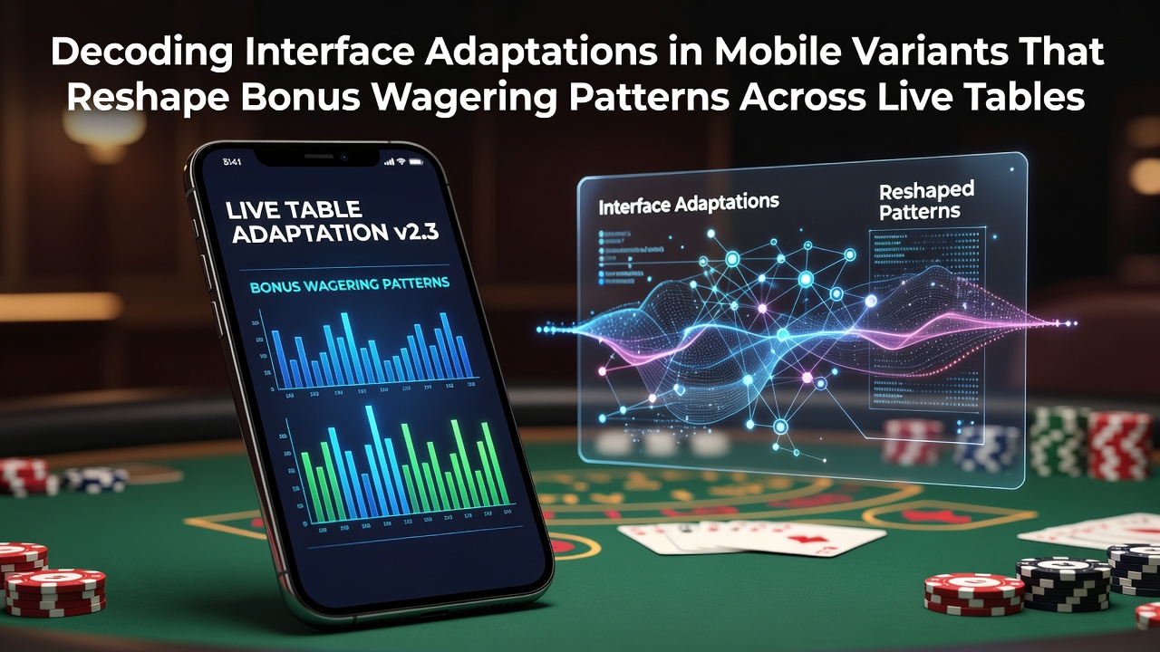 Mobiele interface aanpassingen voor live roulette varianten met bonus integratie