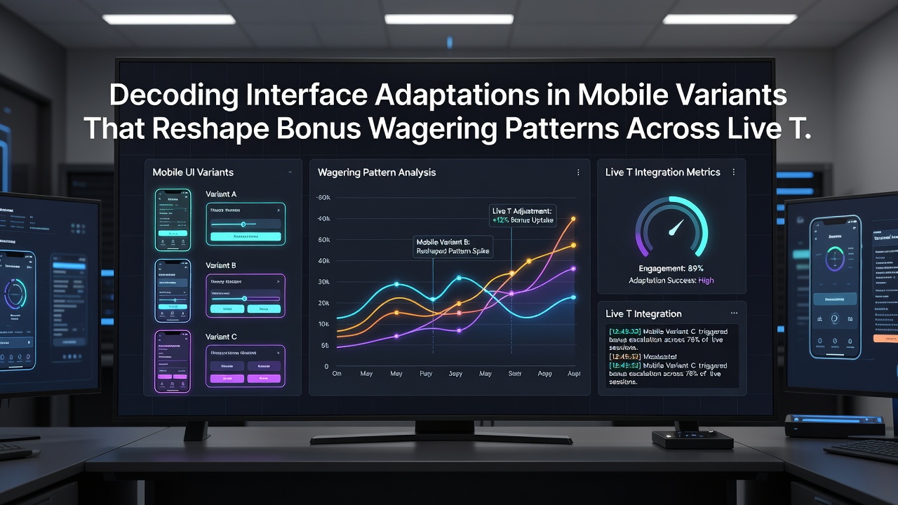 Analyse van mobiele bonus wagering patronen in live dealer roulette varianten