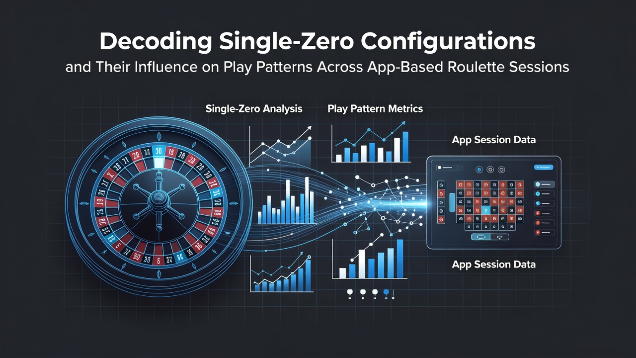 Single-zero roulette wiel configuratie in een mobiele app interface met inzetpatronen zichtbaar