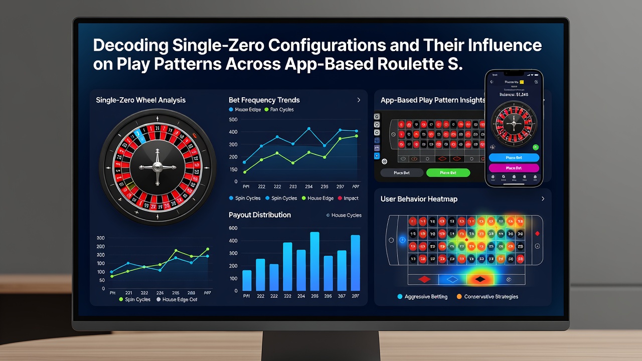 Vergelijking van speelpatronen op single-zero versus double-zero roulette in app-omgevingen