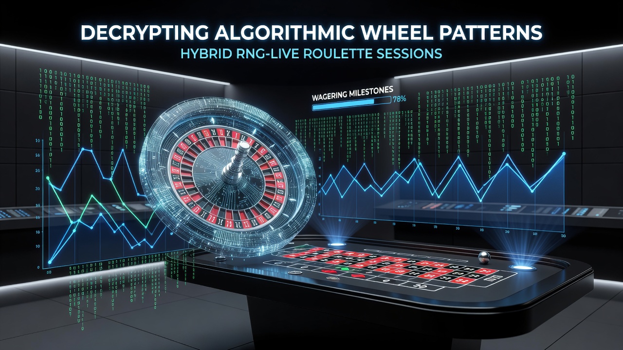 Analyse van algoritmische patronen in hybride roulette wielen