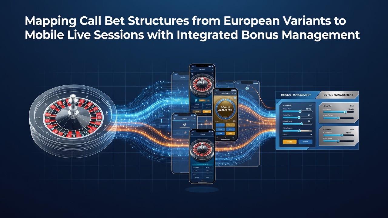 Overzicht van call bet structuren in Europese roulette varianten en hun mapping naar mobiele live sessies
