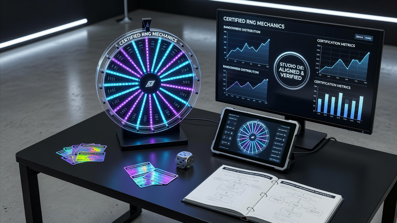 Studio dealer protocollen in actie met mobiele RNG-integratie
